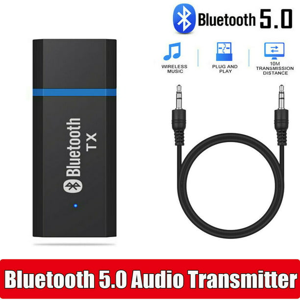 USB Wireless Bluetooth 3.5mm AUX Audio Stereo Music Home Car Receiver Adapter